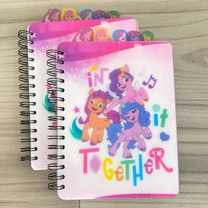 My Little Pony Tabbed Journal Bundle
